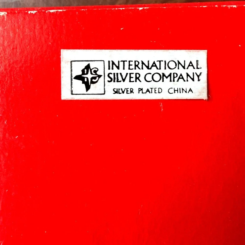 Rich's Great Traditions International Silver Co Mini Photo Frames Set of 2